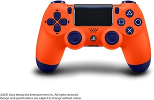 Controle Dualshock 4 - PlayStation 4 - Laranja Sunset - Exclusivo Amazon | R$ 239