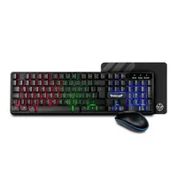 COMBO GAMER TGT FAL, RAINBOW, TECLADO ABNT2, MOUSE 1600DPI, MOUSEPAD, TGT-FAL-RBW01