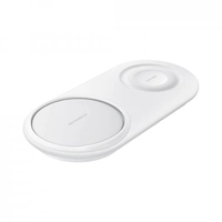 Samsung Carregador Rápido Sem Fio Duplo Pad (Branco)