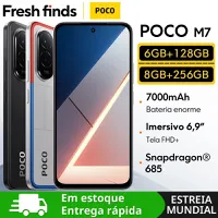 POCO M7 Global, 7000mAh, 6.9 FHD+, NFC, 33W 8Gb de ram e 256Gb 