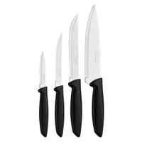 Tramontina JOGO FACAS INOX 4PC PLENUS PRE, Preto
