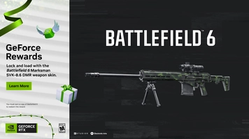 (DLC / NVIDIA App) Jogo Battlefield 6 - Skin de Arma Marksman SVK-8.6 DMR