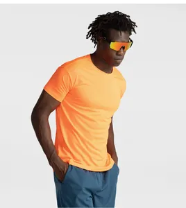 Camiseta Manga Curta Whats Wear Dry Fit Proteção Solar UV Lisa Masculina