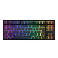Teclado Mecânico Husky Sled TKL RGB ABNT2 Gateron Lubrificado Brown