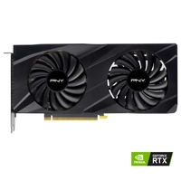Placa de Video PNY NVIDIA Geforce RTX 3060Ti Dual Fan, 8GB GDDR6, LHR, DLSS, Ray Tracing  - VCG3060T