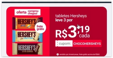 [Leve 3] Barra de Chocolate Hersheys