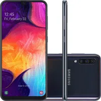 [R$1008 CC Shoptime + AME] Samsung Galaxy A50 128GB preto R$ 1260