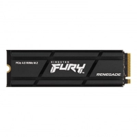 SSD Kingston Fury Renegade, 1TB, M.2 NVMe, 2280, Leitura 7300MBs e Gravação 6000MBs, Com Dissipador, SFYRSK/1000G