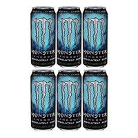 Monster Absolutely Zero 473ml - Pack com 6 Latas