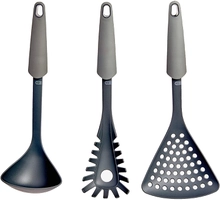 Utensílios Utility, Cinza Claro e Escuro, Coza | R$30