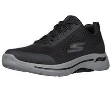 Tênis Go Walk Arch Fit - Idyllic, Skechers, Masculino, Preto, 38, 39, 40, 42, 44