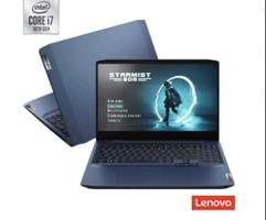 Notebook Gamer Lenovo GAMING3i, Intel® Core™ i7, NVIDIA GTX 1650, 8GB, 512GB SSD, Linux, 15.6" - 82CGS00200