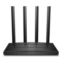 Roteador TP-Link Archer C6 V3, AC1200, MU-MIMO, Wireless Dual Band, 4x Antenas, Portas 4x Gigabit (1x WAN, 4x LAN) - TPN0254