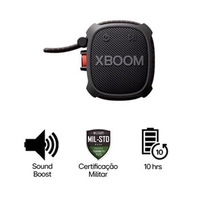 Caixa Bluetooth LG XBOOM XG2T à Prova d'Água IP67