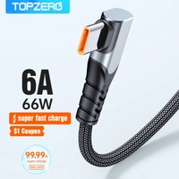 Cabo Rápido tipo c 66w 1m | Topzero