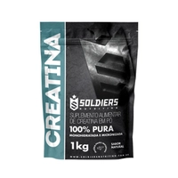 [Comentei o link de todos os tamanhos] Creatina Monohidratada 1Kg - Soldiers Nutrition