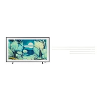 Vision AI TV 55" The Frame 4K LS03F 2025 + Moldura para Smart TV 55" The Frame cor branco - Samsung