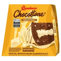 Chocottone Maxi Bauducco Chocolate Branco 450g