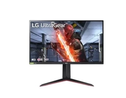 Monitor Gamer LG UltraGear 27 Full HD, 144Hz, 1ms, IPS, HDMI e DisplayPort, HDR 10, 99% sRGB, FreeSync Premium, VESA - 27GN65R