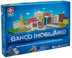 Jogo Banco Imobiliário Brinquedos Estrela