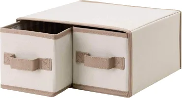 [Prime] Gavetas Organizadoras - em Poliéster Bemfixa Bege 1 R$ 11