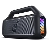 [R$477 "MOEDAS"/BR] Caixa de Som Bluetooth Anker Soundcore Boom 2 RGB 80W #Aliexpress🇧🇷 