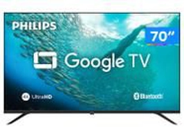Smart TV 70 4K Philips com Google TV e HDMI