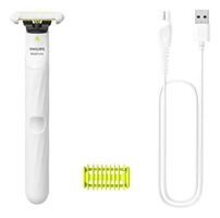 Aparador de Pelos Íntimo Philips OneBlade Intimate QP1924/10 À prova d'água - Bivolt