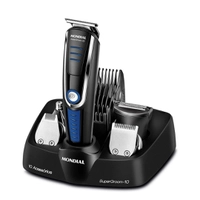 Aparador de Pelos Mondial Super Groom 10 em 1 Bivolt 