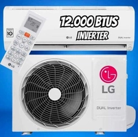 Ar Condicionado Split Hi Wall LG Dual Inverter Compact AI 12.000 Btus Frio 220v R-32