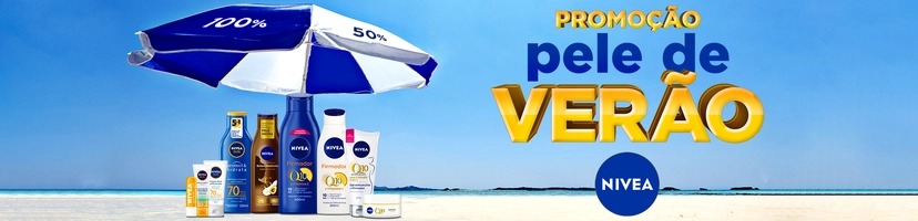 COMPRE PRODUTOS NIVEA E GANHE ATÉ 100% DE CASHBACK