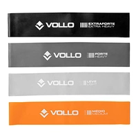 Kit 4 Faixas Elásticas Bands 4 Intensidades