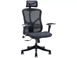 [MagaluPay] Cadeira de Escritório Presidente Giratória Preto- XTO-001 X-Flex XT Racer Office Series