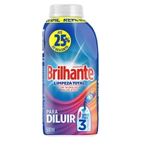 [10 UN - 11,55 CADA] Sabão Líquido Para Diluir Brilhante 500ml