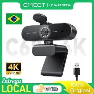 Webcam 4K EMEET C60E Autofoco USB