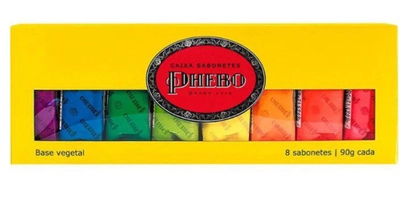 Kit Sabonete, PHEBO, Amarelo, 720g