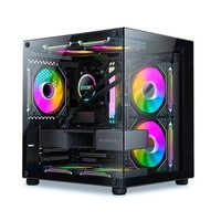 Gabinete Gamer Liketec Dasha V2 Mini Tower Aquário