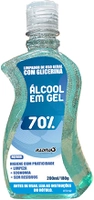 Alcool Em Gel 70% - 180G/200Ml, Radnaq - R$6