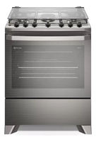 Fogão De Chão Experience Fe5tc 5 Bocas 108.9l Prateado Electrolux 110v/220v