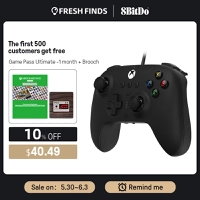 Controle Preto do  Xbox Series, Series S, X, Xbox One, Windows 10, 11, 