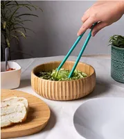 Pegador de Salada de Silicone Pequeno OIKOS | R$11