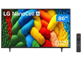 Smart TV LG 86 4K NanoCell Alexa - Lançamento 2025