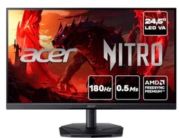 Monitor Gamer Acer Nitro 24,5" VA 180Hz 0.5ms Full HD AMD FreeSync KG251Q Bivolt