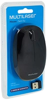 Multilaser MO251 - Mouse Sem Fio 2.4 Ghz 1200 DPI Usb, Preto | R$30.00