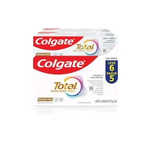 [2unid | REC | +POR- | R$ 39,65/pack] Creme Dental Colgate Total Original Mint 6x90g