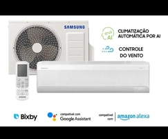 Ar-condicionado Split Samsung Inverter Windfree 18.000 Btus 