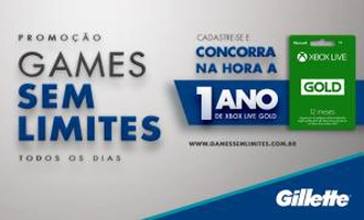  [P&G] Sorteio na Hora 1 ano de X Box LIVE GOLD.