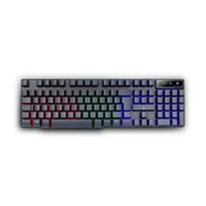 Teclado Colorido de Membrana Rise Mode G1 Full, USB, Preto - RM-TG-01-FB