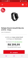 Relogio amazfit bip lite