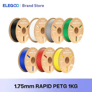[APP/ Moedas R$ 65] Filamento PETG Rápido ELEGOO 1,75mm 1KG/2KG/4KG